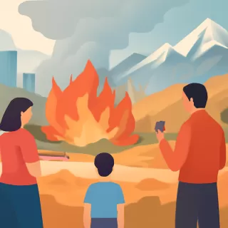 Incendios en la Patagonia: el fuego puede permanecer meses en estado latente