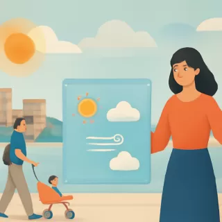 Pronóstico del tiempo para el jueves 8 de enero en Comodoro Rivadavia y Rada Tilly