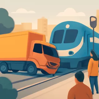 Accidente del Tren Roca en La Plata: formación chocó contra un camión en Plátanos