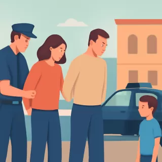 Detienen a una pareja en Pocito por maltratar a un niño de 11 años