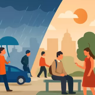 Buenos Aires enfrentará lluvias, vientos fuertes y crecida del río, con mejora y calor el domingo