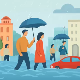 Fuerte lluvia en Córdoba deja acumulaciones récord en varias localidades