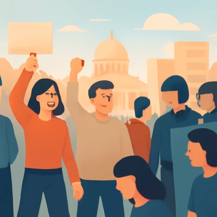Informe revela que casi la mitad de las marchas en 2025 fueron reprimidas por el Gobierno