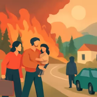 Incendios en Chubut provocan evacuaciones y cortes de rutas en la Patagonia