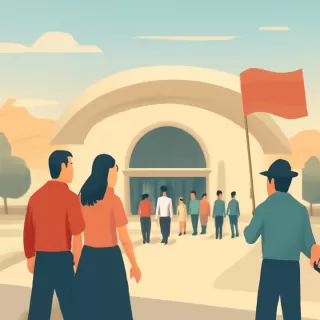 Inició el desfile inaugural del Festival de Jesús María en el Anfiteatro José Hernández