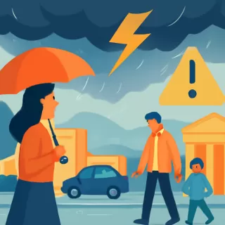 Alerta meteorológica en Salta por tormentas intensas y descenso térmico