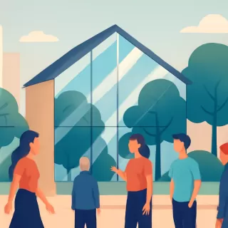 Casa con revestimiento espejado en Cariló genera debate entre turistas y vecinos