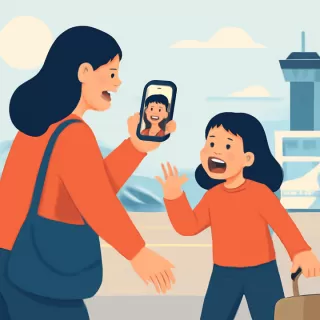 Mamá comparte reacción viral de su hija al regalarle un viaje en Navidad