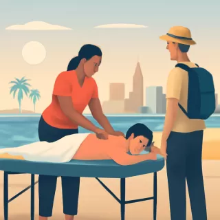 Masajes frente al mar en La Serena: una opción de relajación para turistas