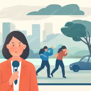 Inumet alerta por vientos fuertes y daños causados por ciclón extratropical en Uruguay