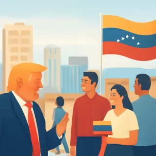 Trump sostiene que EE.UU. podría administrar Venezuela y explotar su petróleo por años