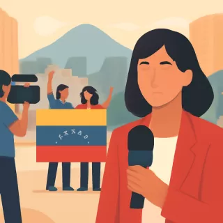 Reporteros Sin Fronteras alerta sobre riesgos para la prensa en Venezuela