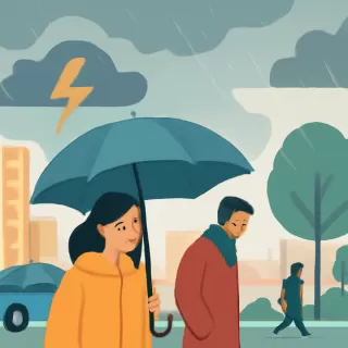 Alerta por tormentas en Posadas con lluvias y descenso de temperatura durante el fin de semana