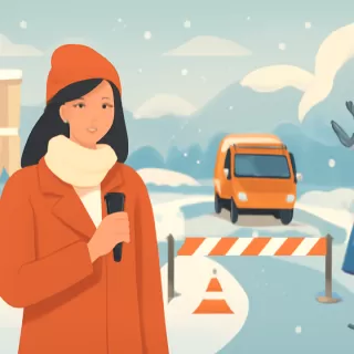 Primera nevada del año en Sonora provoca cierre temporal de la carretera Puerto San Luis