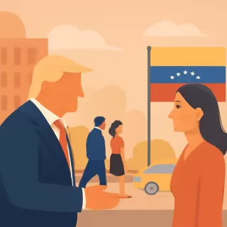 Donald Trump confirmó encuentro con María Corina Machado y mencionó posible Nobel de la Paz