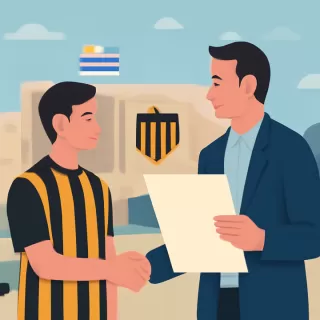 Matías Arezo continuará en Peñarol durante 2026 tras acuerdo con Gremio