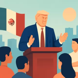 Trump anuncia ataques terrestres contra el narcotráfico y afirma que los cárteles controlan México