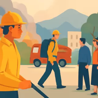 Brigadistas de Luis Beltrán refuerzan el operativo contra incendios en Bariloche