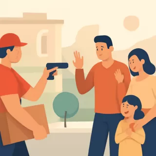 Repartidor asalta a familia en Toluca utilizando arma de fuego