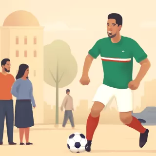 El delantero cordobés Germán Berterame busca jugar el Mundial con la selección de México