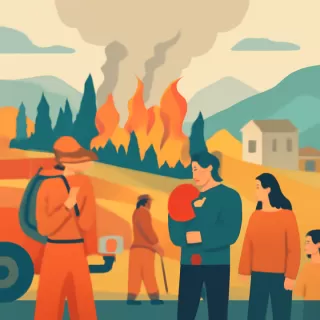 Incendios forestales fuera de control en Chubut: se suman brigadistas al operativo