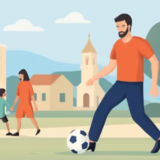 Ignacio Scocco: de destacado delantero del fútbol argentino a una vida tranquila en su pueblo natal