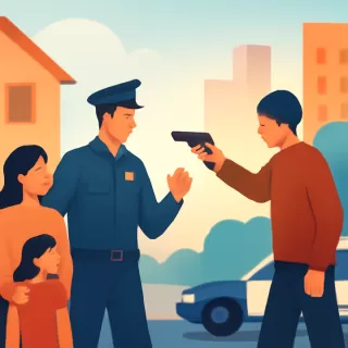 En menos de una semana robaron otra pistola a un policía en San Juan