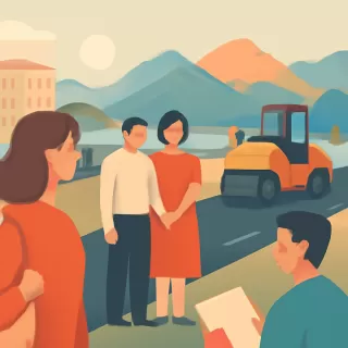 Comenzará la segunda etapa de la obra de asfaltado en Villa Traful en 2026