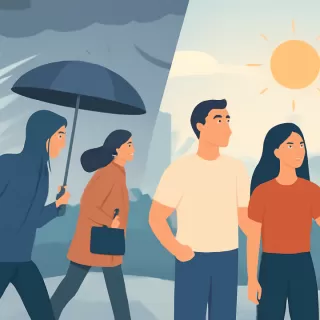 Fin de semana con lluvias y viento fuerte en el AMBA, seguido por sol y aumento de temperatura