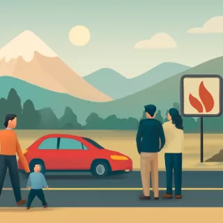 Habilitan la Ruta 40 entre Epuyén y El Hoyo con recomendaciones de precaución