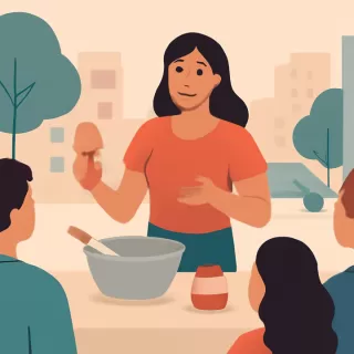 Paulina Cocina comparte receta para hacer helado de dulce de leche sin máquina