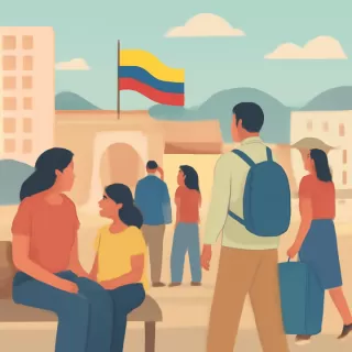 Venezolanos se establecen en La Esperanza, comunidad fronteriza en Cúcuta que refleja la incertidumbre de la transición