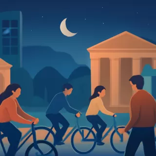 Regresa el Bicitour Nocturno para redescubrir la Ciudad de Mendoza en bicicleta