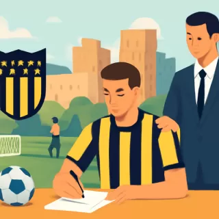 Peñarol confirmó la renovación del préstamo de Matías Arezo