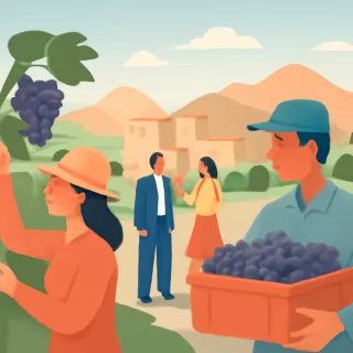 Cosecha normal de uvas en San Juan genera preocupación por exceso de stock y baja rentabilidad para viñateros