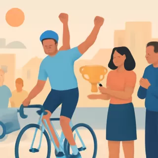 Felipe Pizarro ganó la primera etapa del Giro del Sol en San Juan tras su regreso