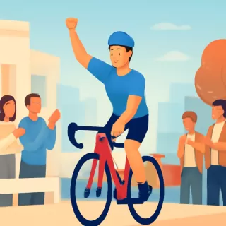 Ángel Oropel ganó la segunda etapa del Giro del Sol con un sprint decisivo