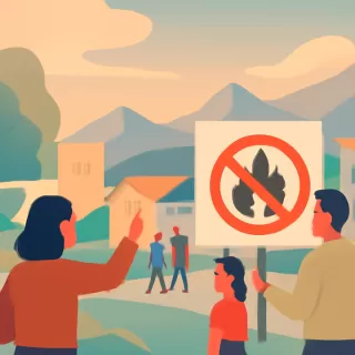 Splif advierte sobre riesgo extremo de incendios y vientos intensos en Bariloche y alrededores