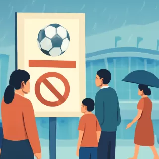 Se suspendió el primer partido de la Copa de la Liga AUF por lluvias y fue reprogramado