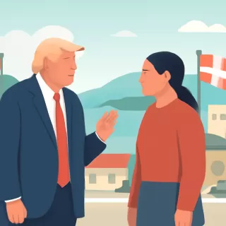 Trump advierte que negociará con Groenlandia “por las buenas” o “por las malas”