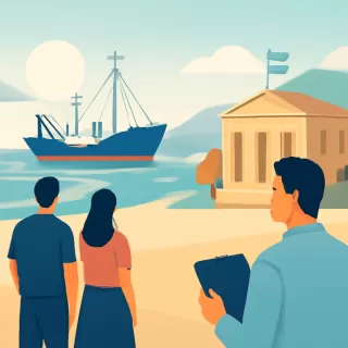 Detectan buque extranjero pescando ilegalmente en la Zona Económica Exclusiva Argentina