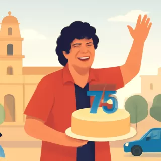 Carlos "La Mona" Jiménez cumple 75 años y es un ícono del cuarteto en Córdoba