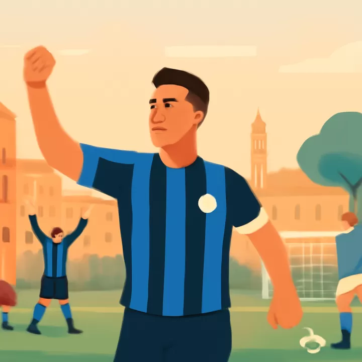 Lautaro Martínez capitanea al Inter en triunfo sobre Napoli en la Serie A