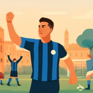 Lautaro Martínez capitanea al Inter en triunfo sobre Napoli en la Serie A