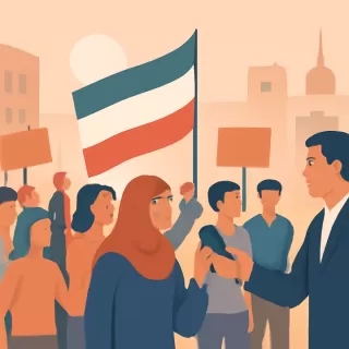 Aumentan las protestas inéditas contra el régimen en Irán