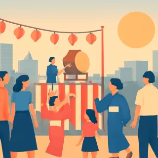 El Bon Odori 2026 reunió a miles en La Plata con música, danza y sorteos