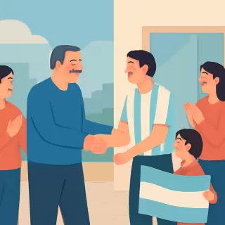 Fernando “Negro” Cortez agradeció a los hinchas de Juventud Alianza por la colecta solidaria