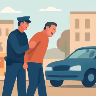 Conductor de 47 años evadió control en Puerto Madryn, se negó a alcoholemia y fue detenido