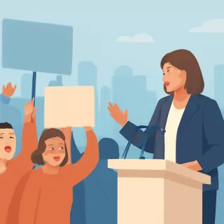 Senadora Bullrich enfrentó protestas en Mar del Plata durante presentación de reforma laboral