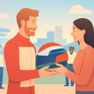 Romain Grosjean recuperó el casco que le salvó la vida en el accidente de Bahrein